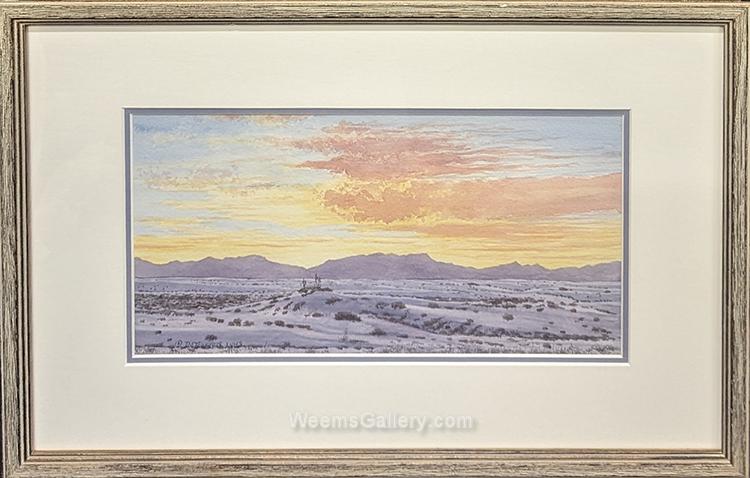 White Sands Sunset by Dan Stouffer